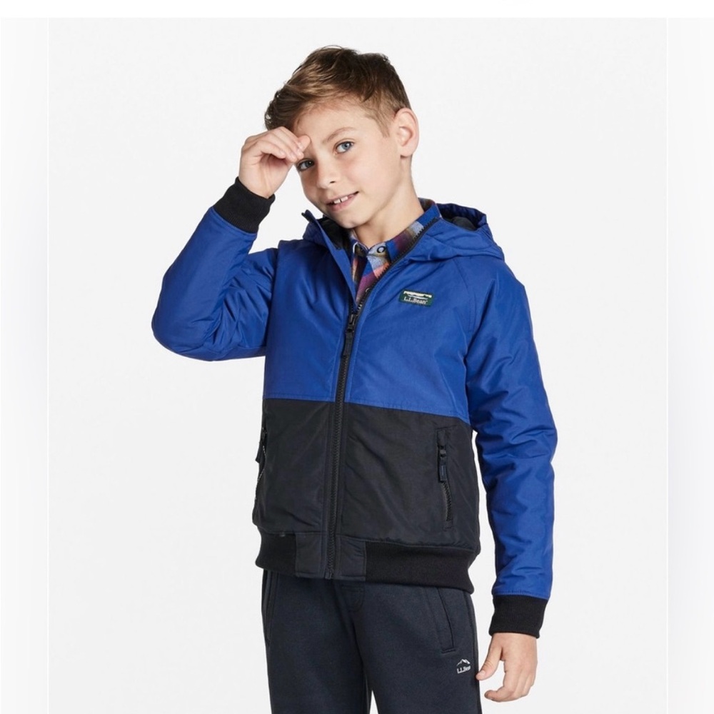 Llbean Big Kids Warm Up Insulated Jacket
